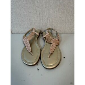 Bandolino Womens Kayte2 Flat Sandal, pink 8M US